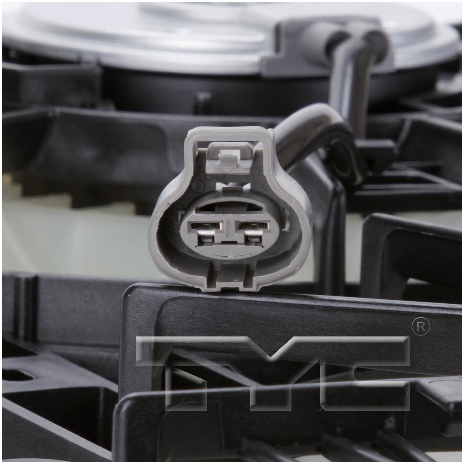 TYC 623480 - Dual Radiator and Condenser Fan Assembly TYC 623480 Dual Radiator and Condenser Fan Assembly product image 3 of 3