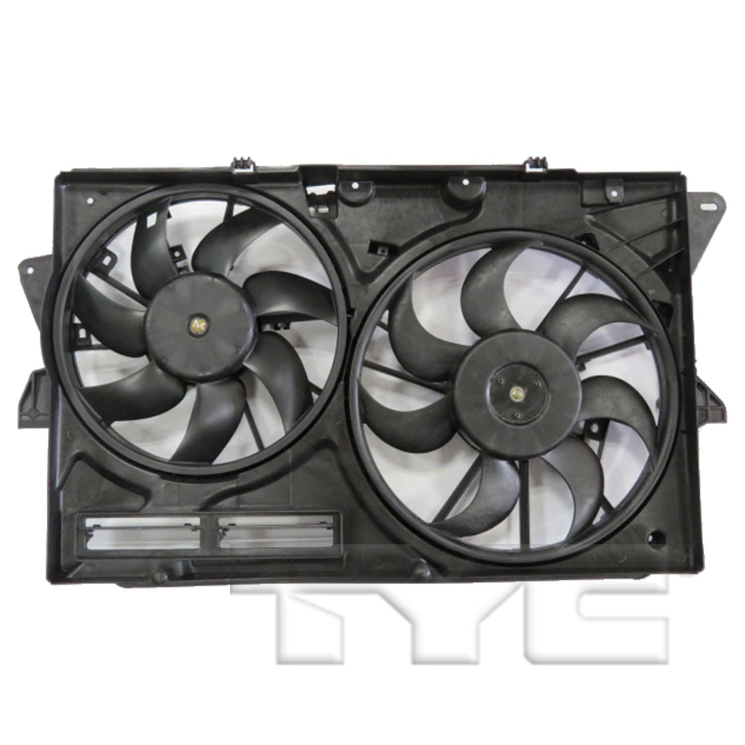 TYC 623500 - Dual Radiator and Condenser Fan Assembly TYC 623500 Dual Radiator and Condenser Fan Assembly product image 1 of 3