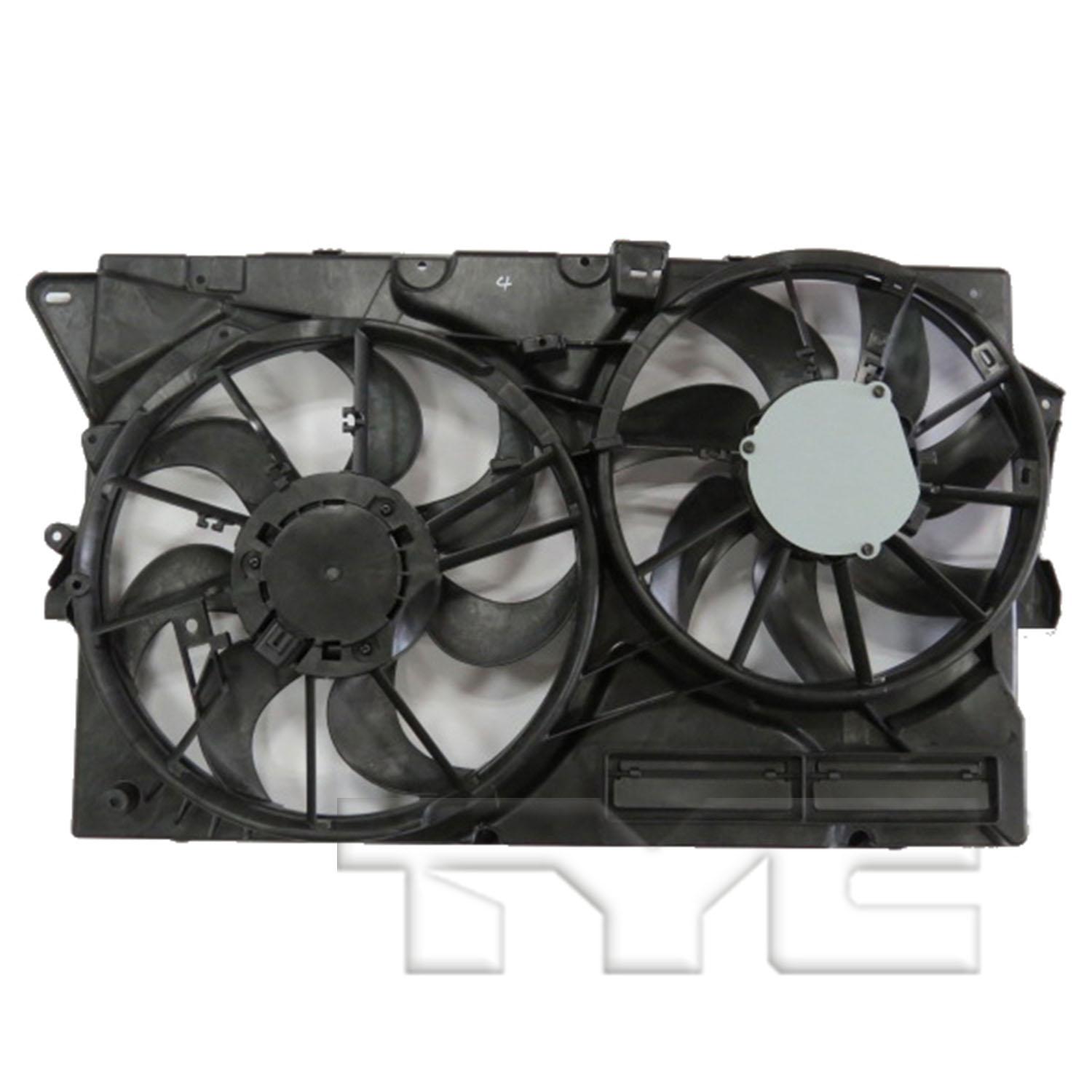 TYC 623500 - Dual Radiator and Condenser Fan Assembly TYC 623500 Dual Radiator and Condenser Fan Assembly product image 2 of 3