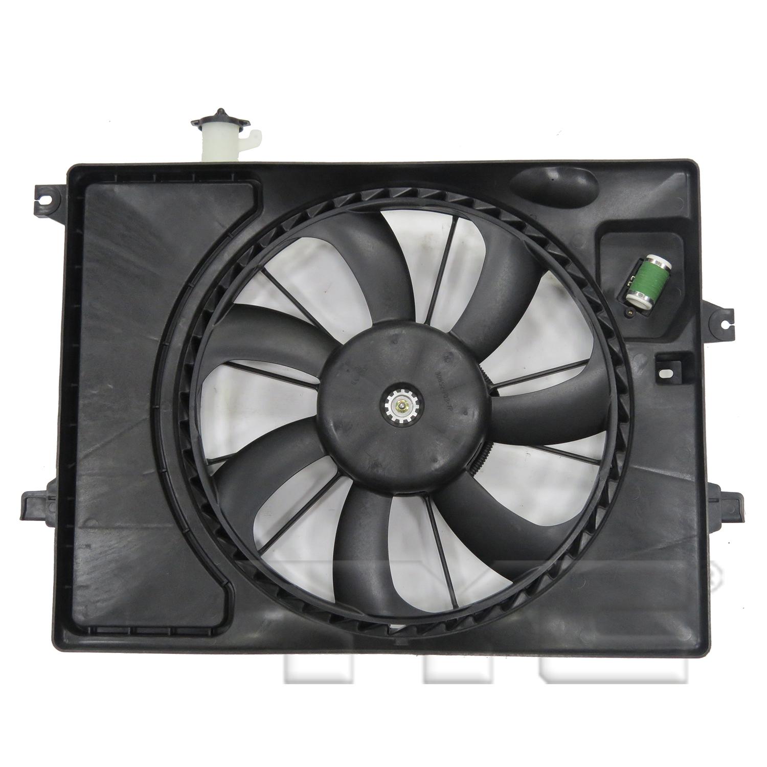 TYC 623510 - Dual Radiator and Condenser Fan Assembly TYC 623510 Dual Radiator and Condenser Fan Assembly product image 1 of 6