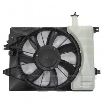 2018 Kia Forte5 Dual Radiator and Condenser Fan Assembly TYC 623510 image 2 of 4