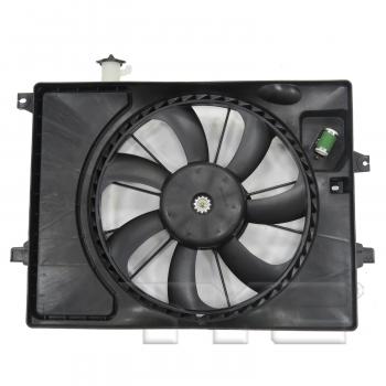 2018 Kia Forte5 Dual Radiator and Condenser Fan Assembly TYC 623510 image 4 of 4