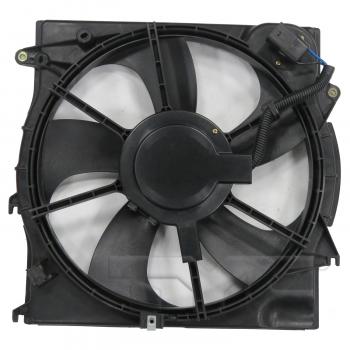 2015 Hyundai Sonata Dual Radiator and Condenser Fan Assembly TYC 623520 image 2 of 4