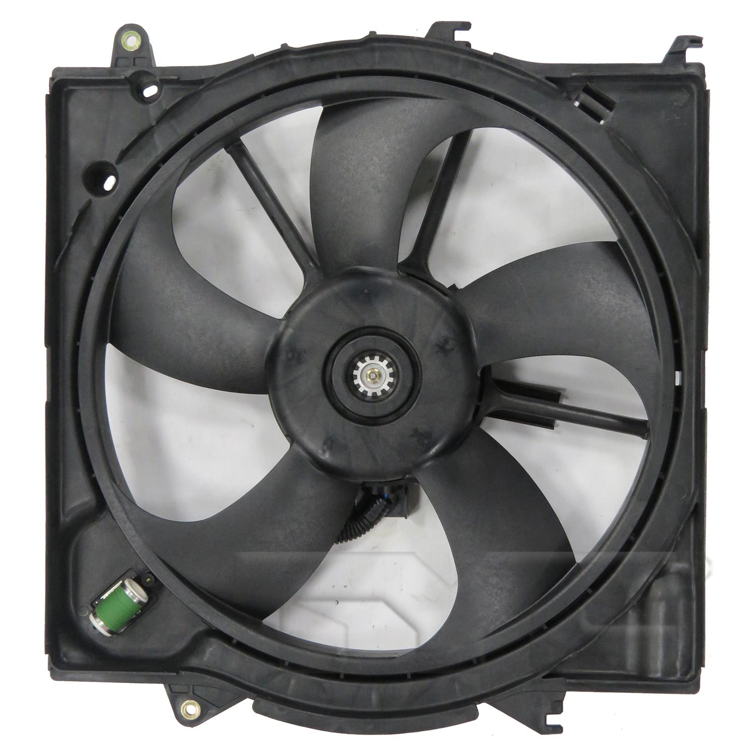 TYC 623520 - Dual Radiator and Condenser Fan Assembly TYC 623520 Dual Radiator and Condenser Fan Assembly product image 4 of 6