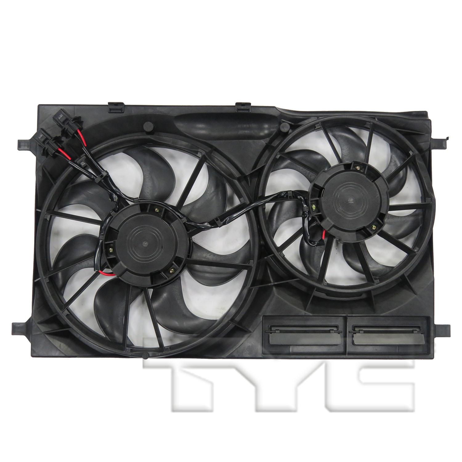 TYC 623540 - Dual Radiator and Condenser Fan Assembly TYC 623540 Dual Radiator and Condenser Fan Assembly product image 2 of 3