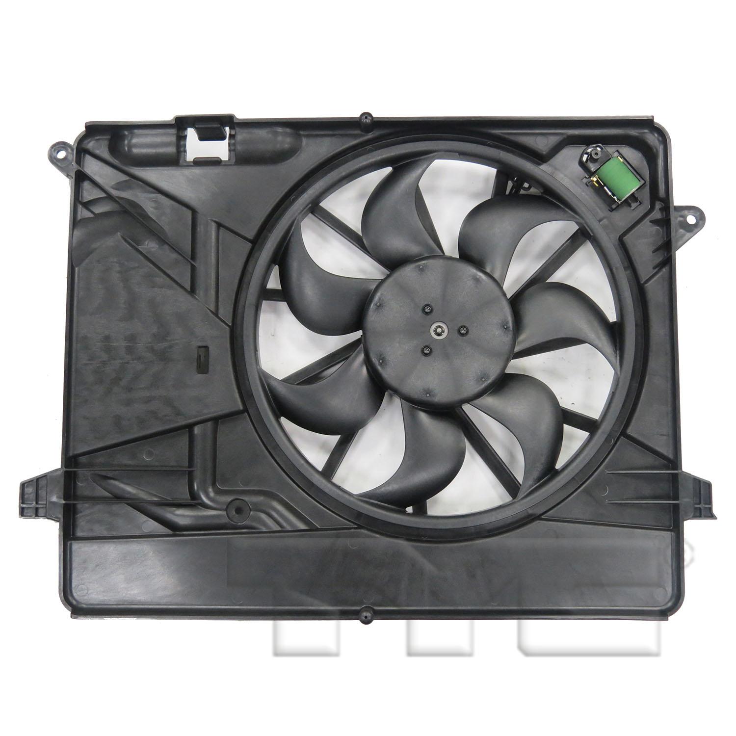 TYC 623550 - Dual Radiator and Condenser Fan Assembly TYC 623550 Dual Radiator and Condenser Fan Assembly product image 1 of 3