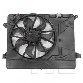2016 Buick Encore Dual Radiator and Condenser Fan Assembly TYC 623550 image 2 of 3