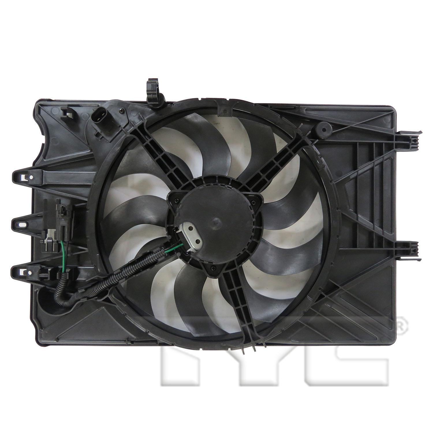 TYC 623560 - Dual Radiator and Condenser Fan Assembly TYC 623560 Dual Radiator and Condenser Fan Assembly product image 2 of 3