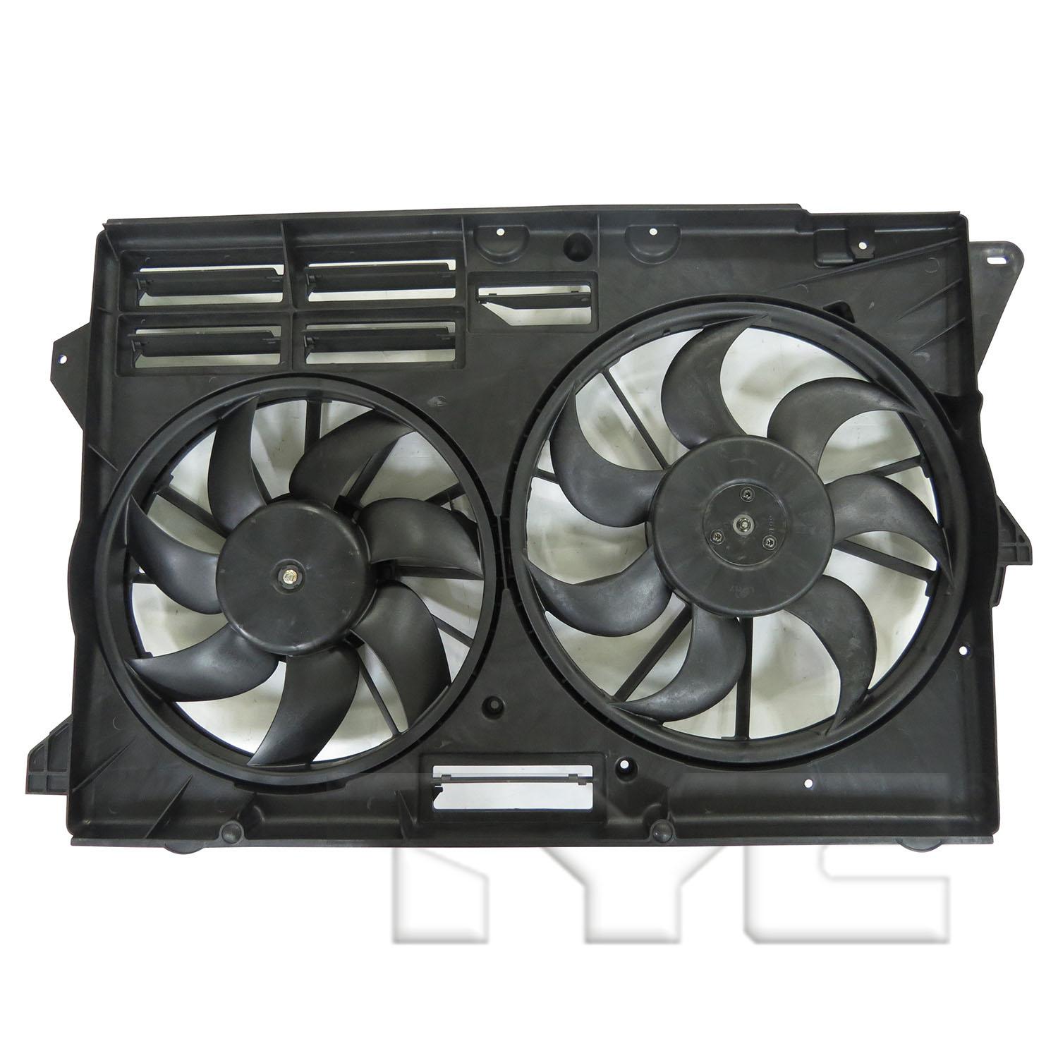 TYC 623570 - Dual Radiator and Condenser Fan Assembly TYC 623570 Dual Radiator and Condenser Fan Assembly product image 1 of 3