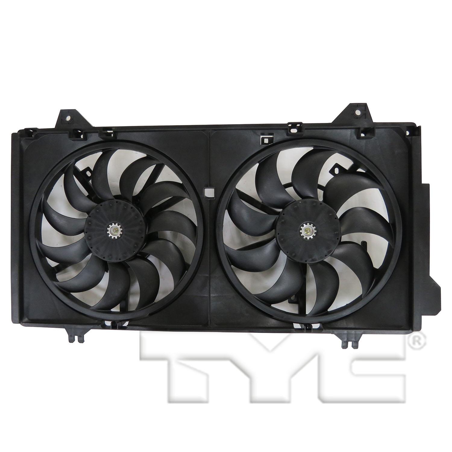 TYC 623580 - Dual Radiator and Condenser Fan Assembly TYC 623580 Dual Radiator and Condenser Fan Assembly product image 1 of 3