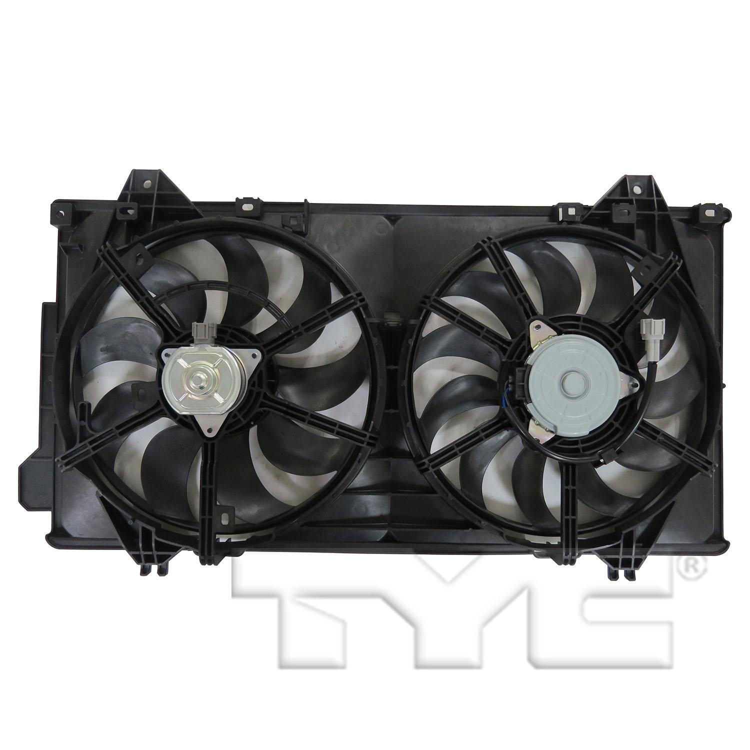 TYC 623580 - Dual Radiator and Condenser Fan Assembly TYC 623580 Dual Radiator and Condenser Fan Assembly product image 2 of 3