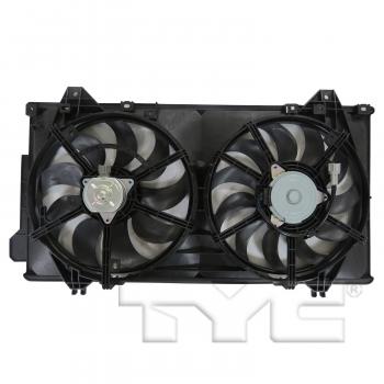 2018 Mazda 3 Dual Radiator and Condenser Fan Assembly TYC 623580 image 2 of 3