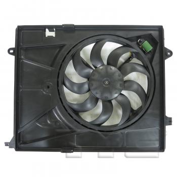 2015 Chevrolet Trax Dual Radiator and Condenser Fan Assembly TYC 623590 image 1 of 3
