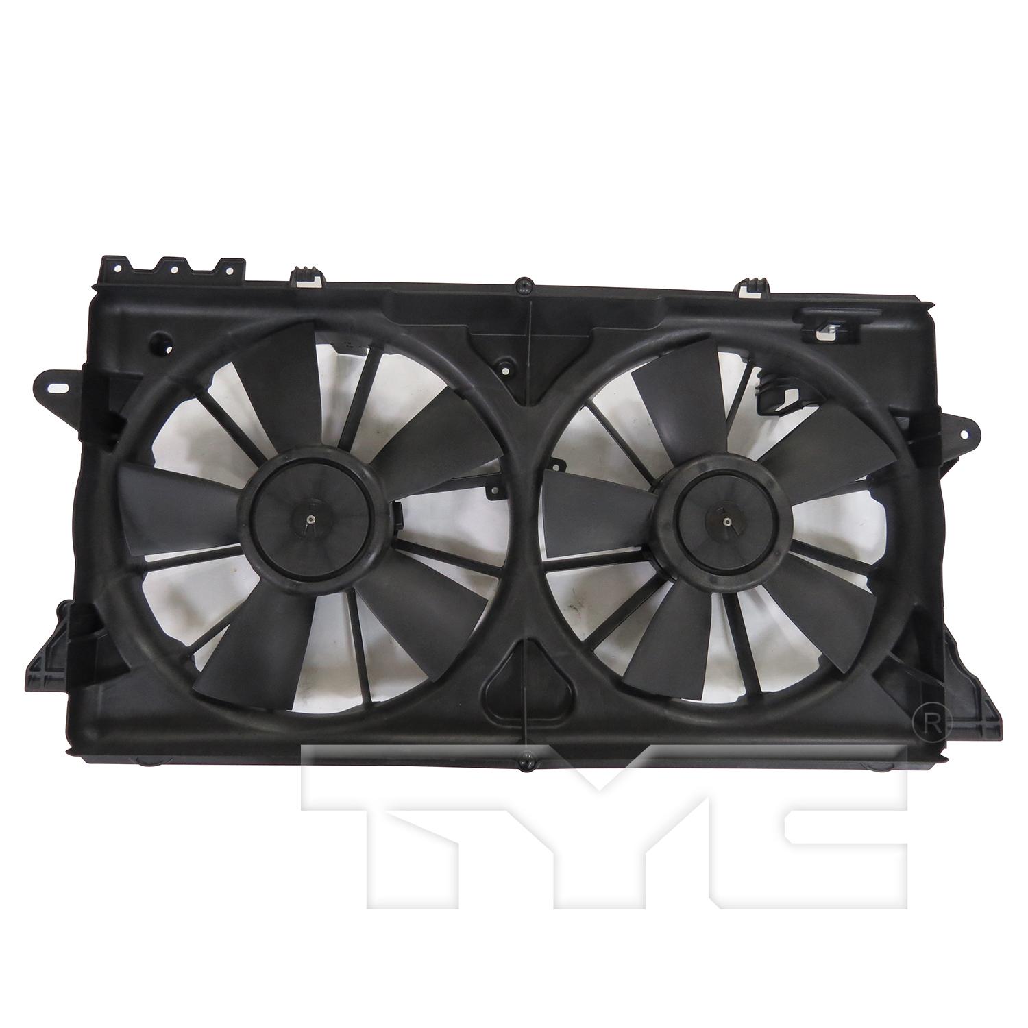 TYC 623620 - Dual Radiator and Condenser Fan Assembly TYC 623620 Dual Radiator and Condenser Fan Assembly product image 4 of 6