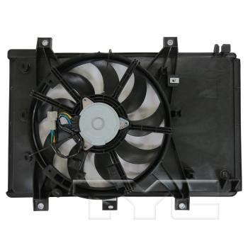 2016 Scion iA Dual Radiator and Condenser Fan Assembly TYC 623640 image 2 of 2