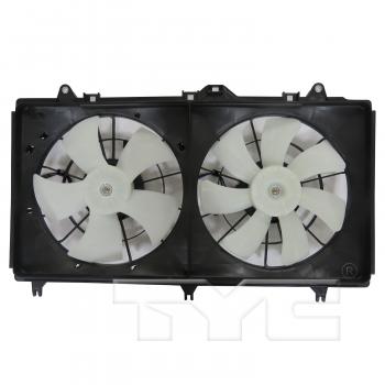 2015 Chevrolet Camaro Dual Radiator and Condenser Fan Assembly TYC 623660 image 1 of 3