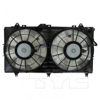 2015 Chevrolet Camaro Dual Radiator and Condenser Fan Assembly TYC 623660 image 2 of 3
