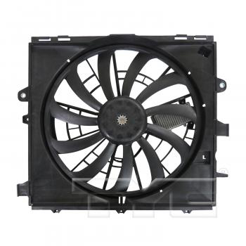 2015 Cadillac ATS Dual Radiator and Condenser Fan Assembly TYC 623680 image 1 of 3