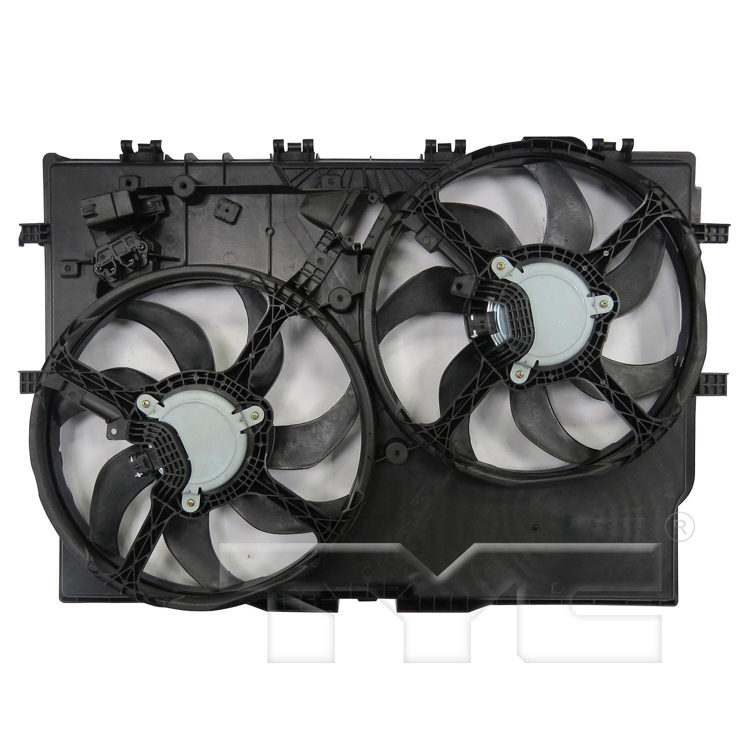 TYC 623720 - Dual Radiator and Condenser Fan Assembly TYC 623720 Dual Radiator and Condenser Fan Assembly product image 2 of 3