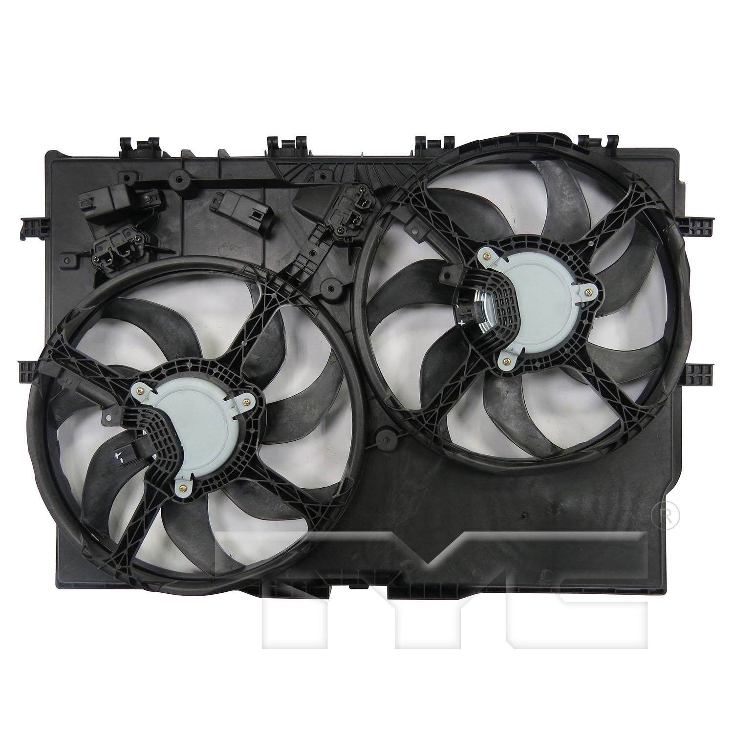 TYC 623730 - Dual Radiator and Condenser Fan Assembly TYC 623730 Dual Radiator and Condenser Fan Assembly product image 2 of 4