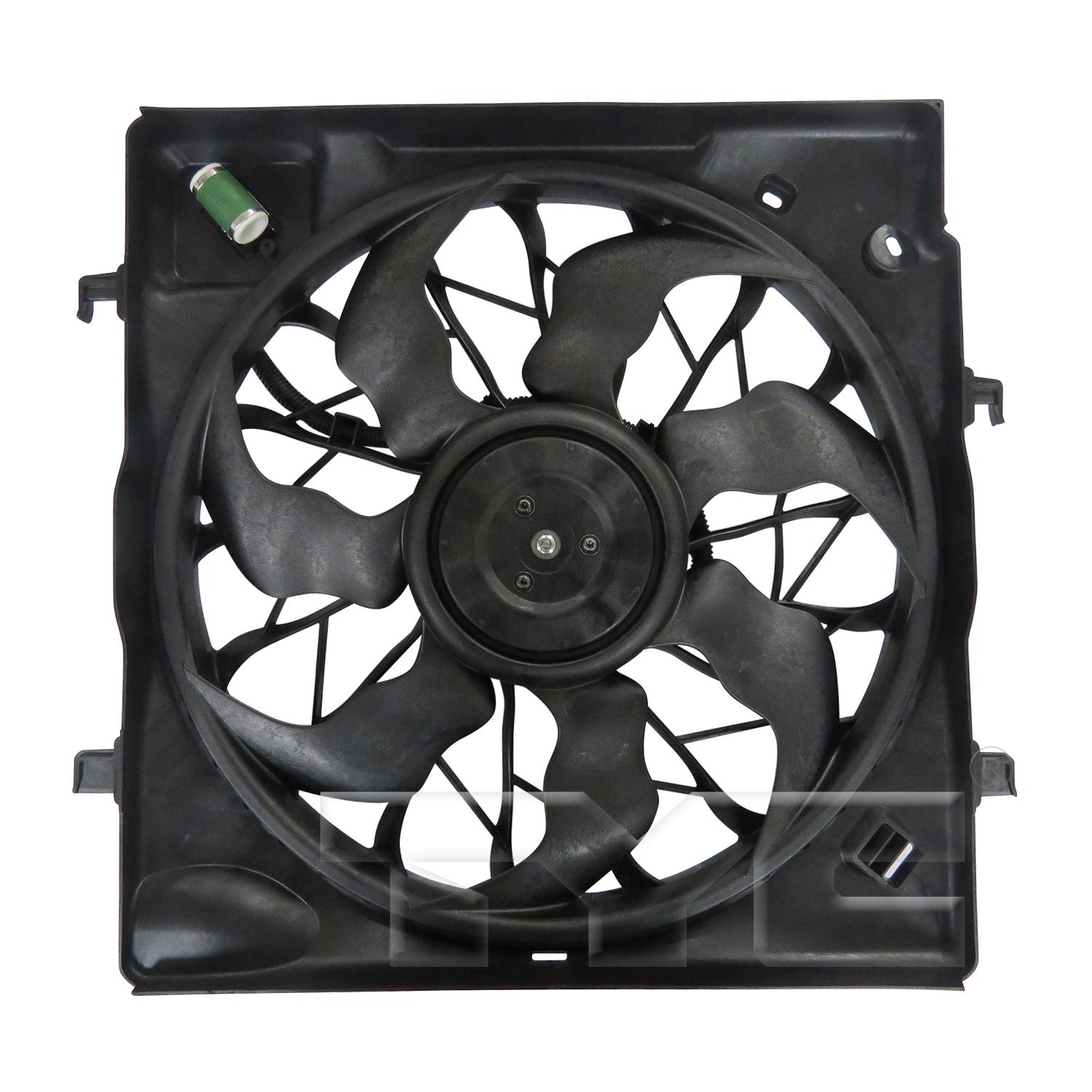 TYC 623750 - Dual Radiator and Condenser Fan Assembly TYC 623750 Dual Radiator and Condenser Fan Assembly product image 1 of 3