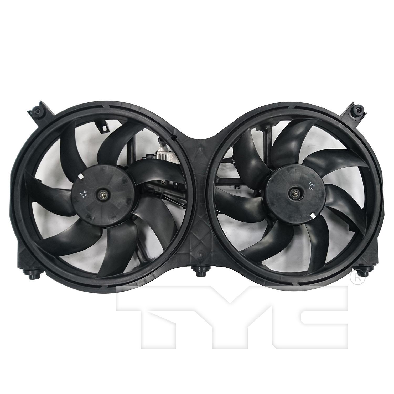 TYC 623760 - Dual Radiator and Condenser Fan Assembly TYC 623760 Dual Radiator and Condenser Fan Assembly product image 1 of 3