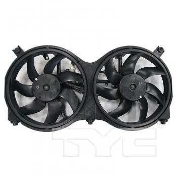 2015 Infiniti QX60 Dual Radiator and Condenser Fan Assembly TYC 623760 image 1 of 3