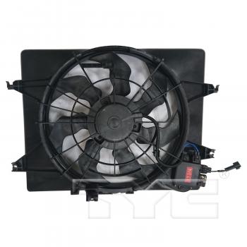 2015 Kia Optima Dual Radiator and Condenser Fan Assembly TYC 623770 image 2 of 4