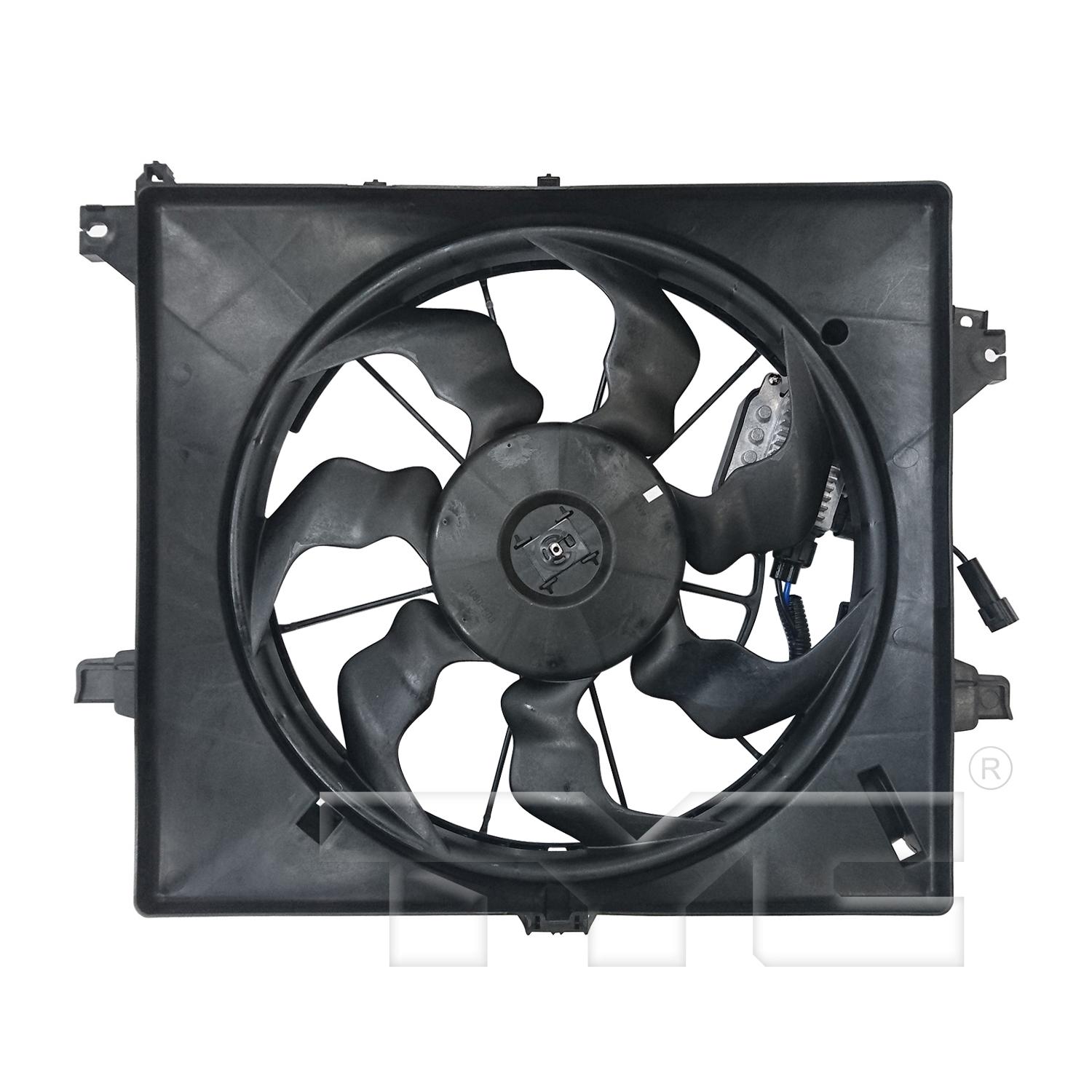 TYC 623780 - Dual Radiator and Condenser Fan Assembly TYC 623780 Dual Radiator and Condenser Fan Assembly product image 1 of 4