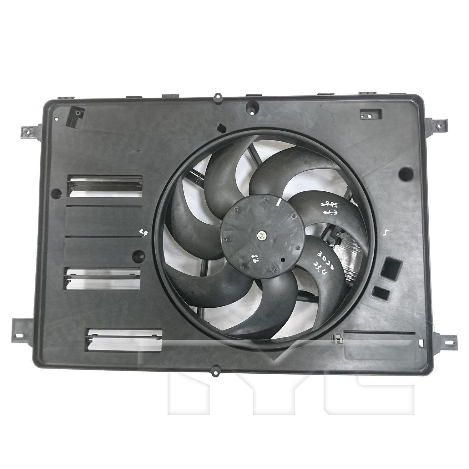 TYC 623790 - Dual Radiator and Condenser Fan Assembly TYC 623790 Dual Radiator and Condenser Fan Assembly product image 1 of 3