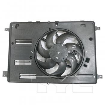 2016 Volvo S60 Dual Radiator and Condenser Fan Assembly TYC 623790 image 1 of 3