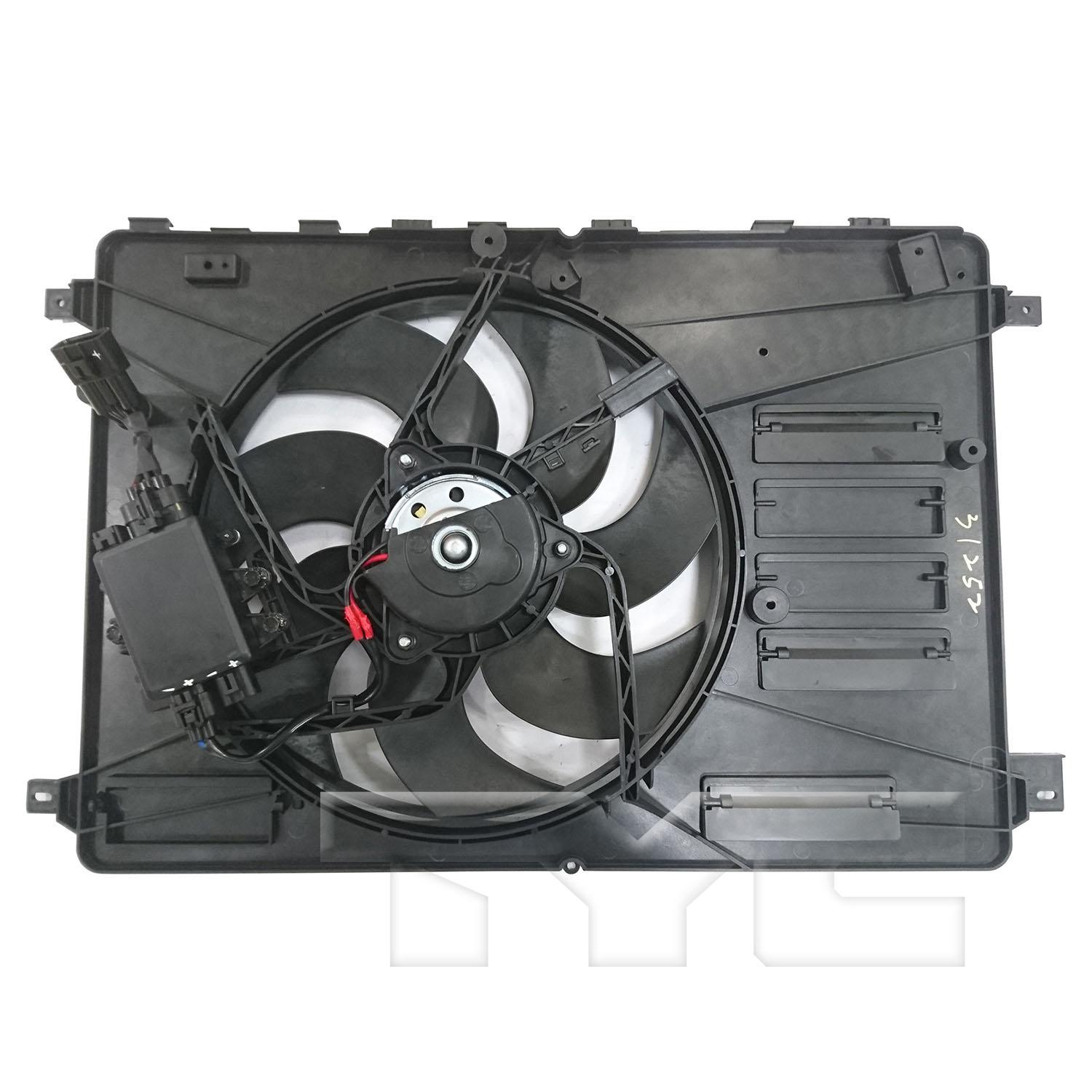 TYC 623790 - Dual Radiator and Condenser Fan Assembly TYC 623790 Dual Radiator and Condenser Fan Assembly product image 2 of 3