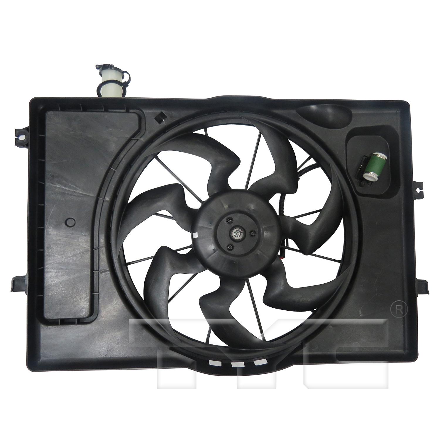 TYC 623820 - Dual Radiator and Condenser Fan Assembly TYC 623820 Dual Radiator and Condenser Fan Assembly product image 1 of 3