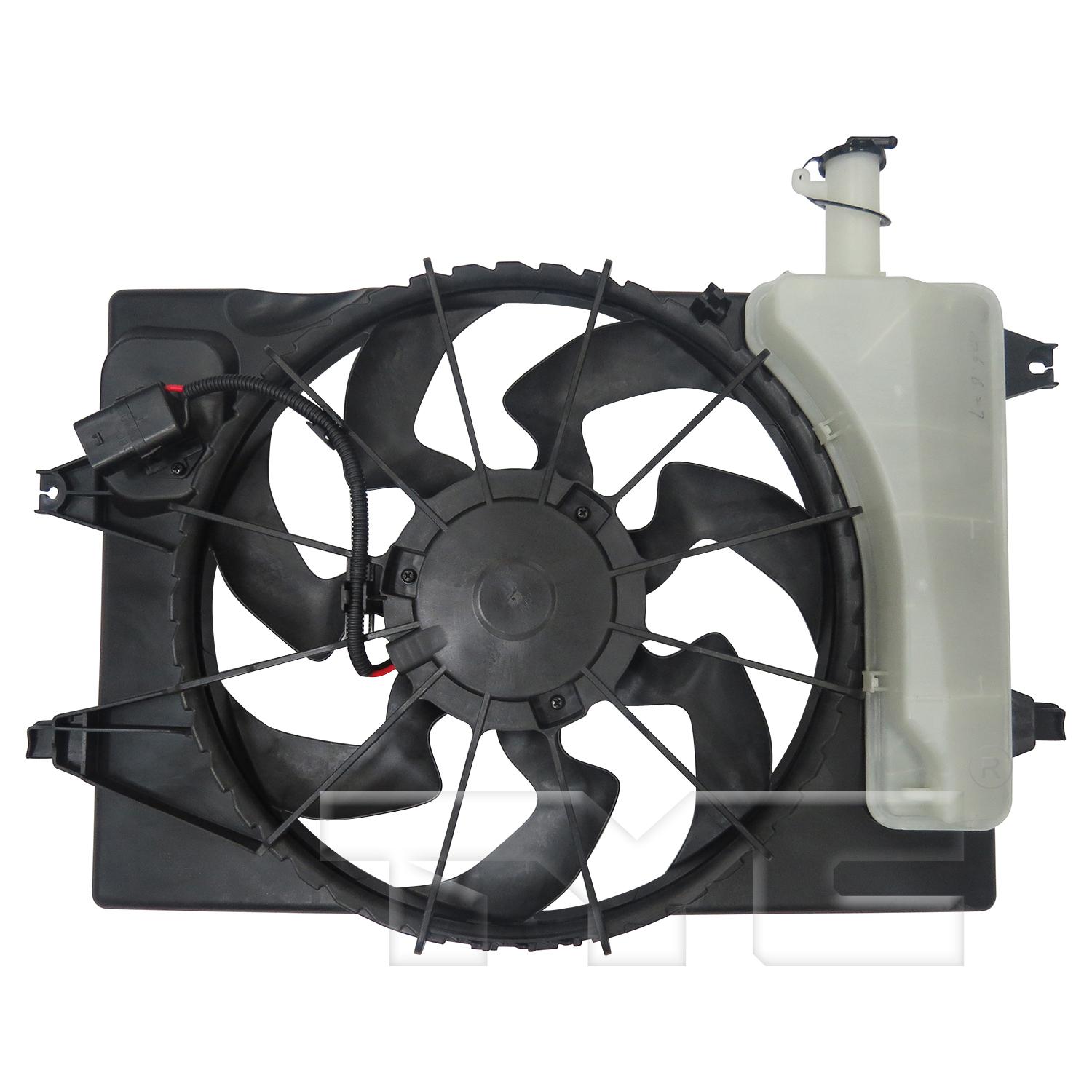 TYC 623820 - Dual Radiator and Condenser Fan Assembly TYC 623820 Dual Radiator and Condenser Fan Assembly product image 2 of 3