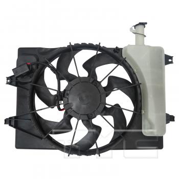 2020 Kia Forte Dual Radiator and Condenser Fan Assembly TYC 623820 image 2 of 3
