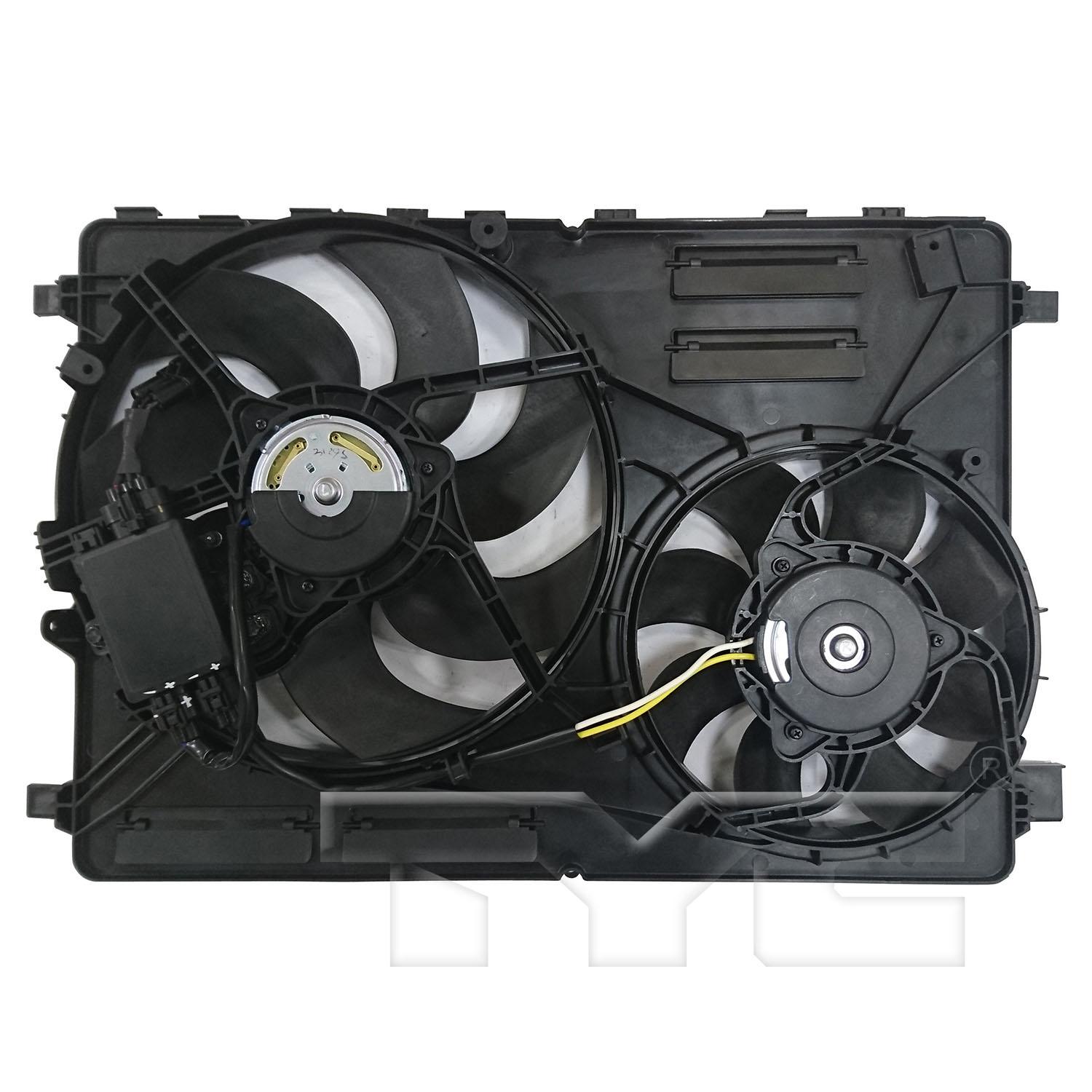 TYC 623840 - Dual Radiator and Condenser Fan Assembly TYC 623840 Dual Radiator and Condenser Fan Assembly product image 2 of 3