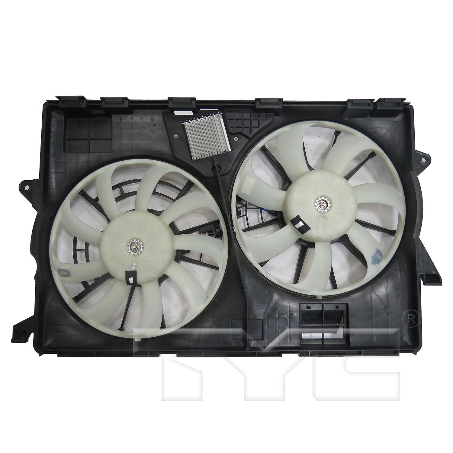 TYC 623890 - Dual Radiator and Condenser Fan Assembly TYC 623890 Dual Radiator and Condenser Fan Assembly product image 1 of 3