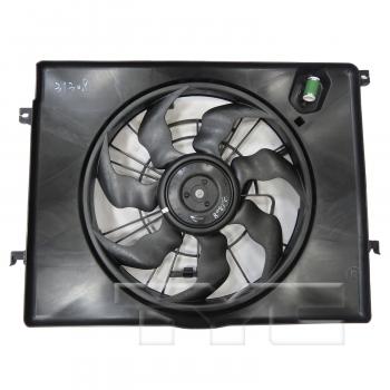 2013 Kia Optima Dual Radiator and Condenser Fan Assembly TYC 623900 image 1 of 3