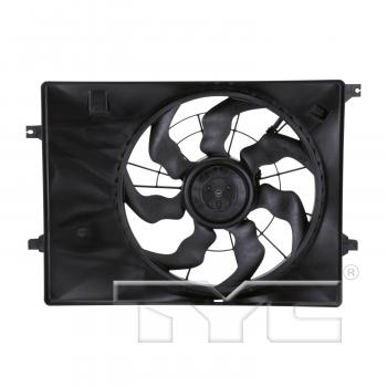 2020 Kia Sorento Dual Radiator and Condenser Fan Assembly TYC 623920 image 1 of 3