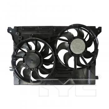 2017 Ford Fusion Dual Radiator and Condenser Fan Assembly TYC 623930 image 2 of 3