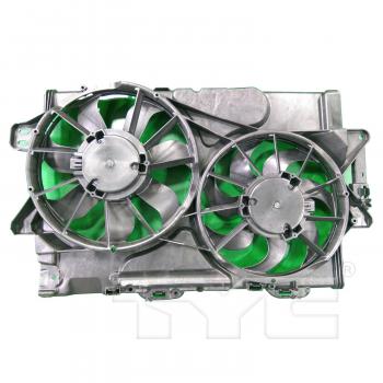 2015 GMC Terrain Dual Radiator and Condenser Fan Assembly TYC 623960 image 1 of 3