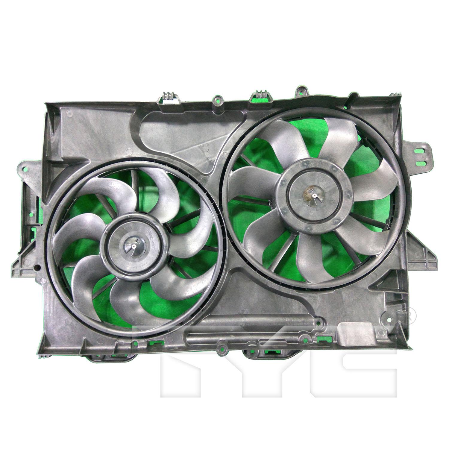 TYC 623960 - Dual Radiator and Condenser Fan Assembly TYC 623960 Dual Radiator and Condenser Fan Assembly product image 2 of 3
