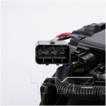 2018 Hyundai Tucson Dual Radiator and Condenser Fan Assembly TYC 623970 image 3 of 3