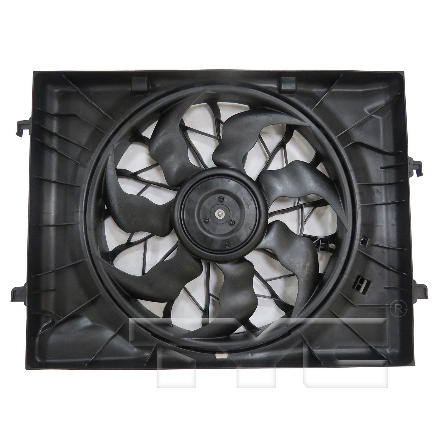 TYC 624000 - Dual Radiator and Condenser Fan Assembly TYC 624000 Dual Radiator and Condenser Fan Assembly product image 1 of 3