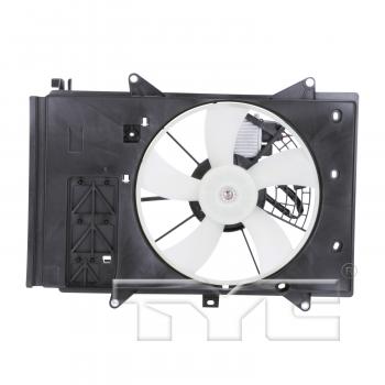 2021 Mazda CX-3 Dual Radiator and Condenser Fan Assembly TYC 624030 image 1 of 3