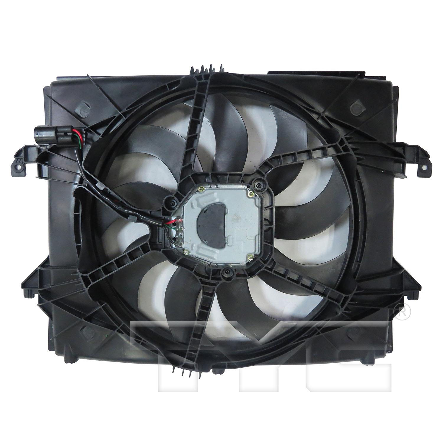 TYC 624040 - Dual Radiator and Condenser Fan Assembly TYC 624040 Dual Radiator and Condenser Fan Assembly product image 2 of 3