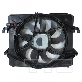 2019 Ram 1500 Classic Dual Radiator and Condenser Fan Assembly TYC 624040 image 2 of 3