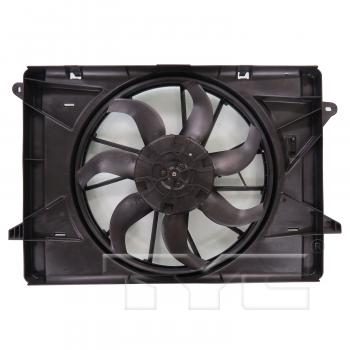 2020 Chrysler Voyager Dual Radiator and Condenser Fan Assembly TYC 624120 image 1 of 3