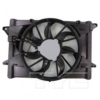 2020 Chrysler Voyager Dual Radiator and Condenser Fan Assembly TYC 624120 image 2 of 3
