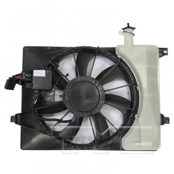 2018 Kia Forte Dual Radiator and Condenser Fan Assembly TYC 624150 image 2 of 4